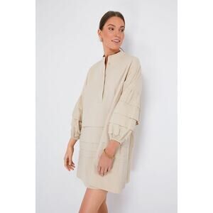 POMANDER PLACE Khaki Chelsea Dress Size L NWT Retail $148 Tuckernuck